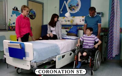 Rehabilitation equipment supplied for Corrie sepsis storyline