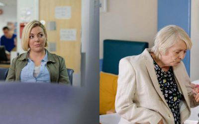 Hospital and healthcare equipment for BBC drama Care