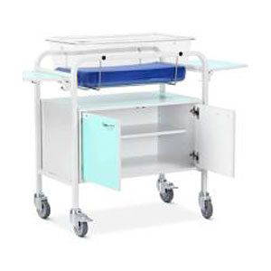 Baby Crib with Cupboard