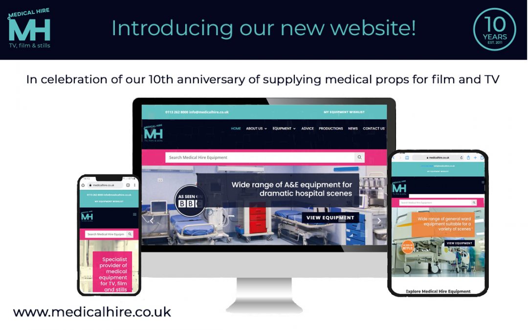 Medical Hire launch new website to celebrate ten years in business