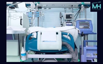 Medical props and equipment for ICU and HDU film scenes