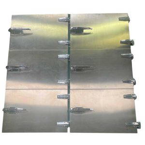 Stainless Steel Old Style Mortuary Doors