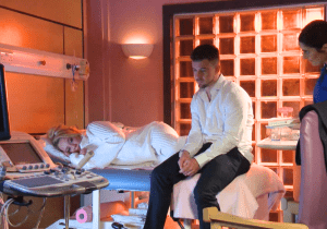 Miscarriage scene on Hollyoaks